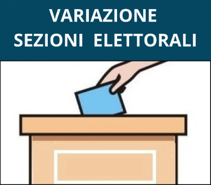 Istituzione nuova sezione elettorale presso Scuola Primaria di Bettolino