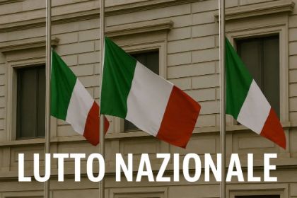 Lutto Nazionale per la morte di Papa Francesco
