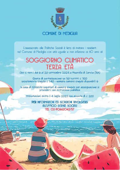 Soggiorno Climatico Terza Età