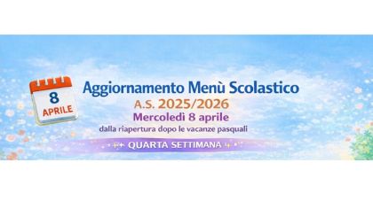 🍽️ Menù Primavera–Estate della Mensa Scolastica 🌸🌞